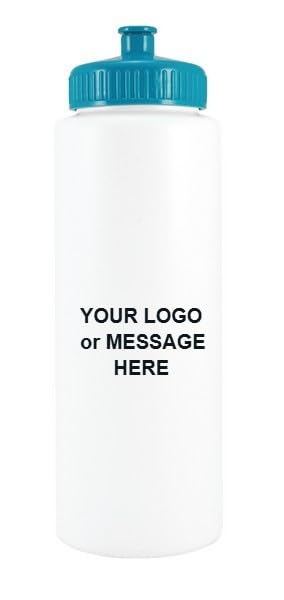 25-Qty Personalized 32 Oz. Sports Bottle - Bulk Promotional Water Bottles