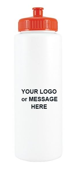 25-Qty Personalized 32 Oz. Sports Bottle - Bulk Promotional Water Bottles