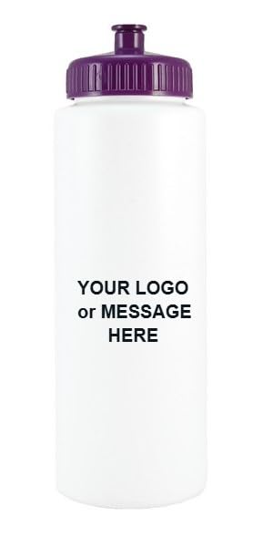 25-Qty Personalized 32 Oz. Sports Bottle - Bulk Promotional Water Bottles
