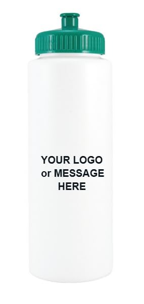 25-Qty Personalized 32 Oz. Sports Bottle - Bulk Promotional Water Bottles