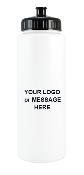 25-Qty Personalized 32 Oz. Sports Bottle - Bulk Promotional Water Bottles