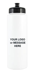 25-Qty Personalized 32 Oz. Sports Bottle - Bulk Promotional Water Bottles