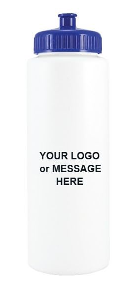 25-Qty Personalized 32 Oz. Sports Bottle - Bulk Promotional Water Bottles