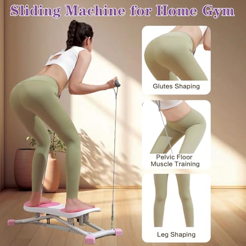 Balance Board Core Trainer with LCD Monitor & Resistance Bands