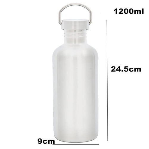 1200ml Stainless Steel Sports Water Bottle