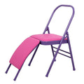 Foldable Yoga Chair with Lumbar Support Frame