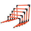 5-Pack PVC Agility Training Hurdles Set