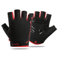 Breathable Half-Finger Fitness Gloves with Palm Padding