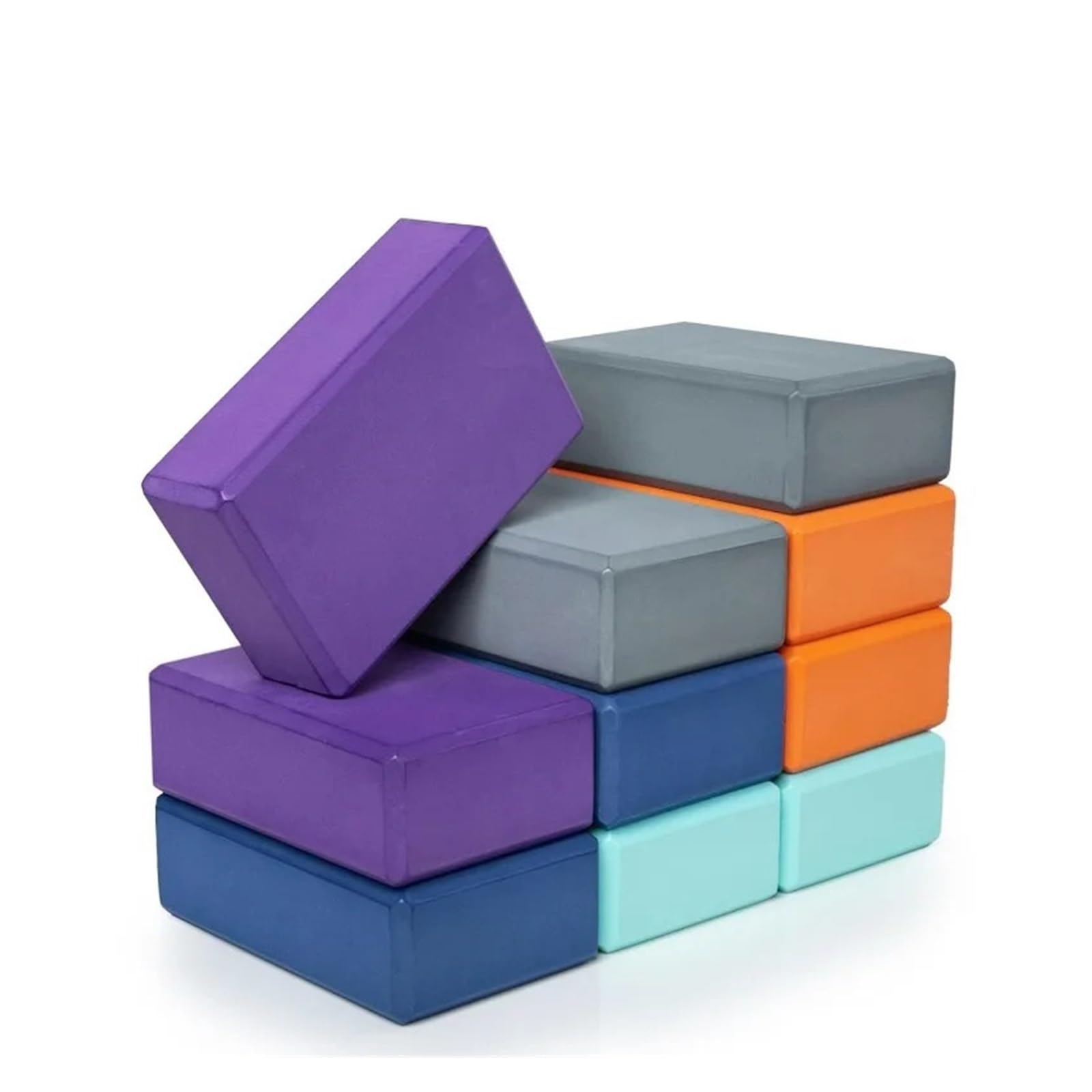 20-Pack EVA Foam Yoga Blocks 3×6×9 Inch