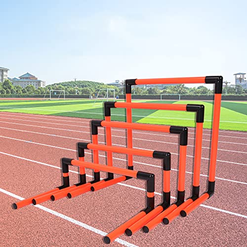 5-Pack PVC Agility Training Hurdles Set