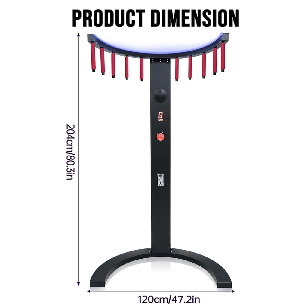 LED Reflex Training Catch Stick Game Machine