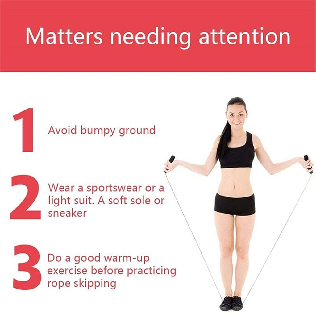 Weighted Speed Jump Rope for Fitness Training
