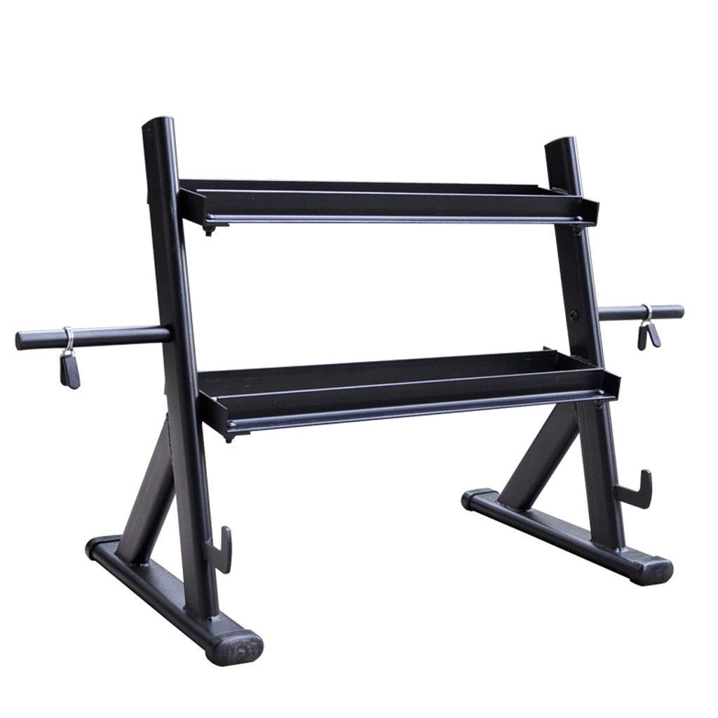 2-Tier Dumbbell Holder Storage Rack