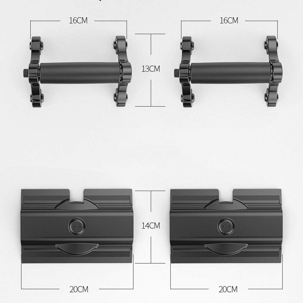 Portable Detachable Push-Up Bars with Foam Grips