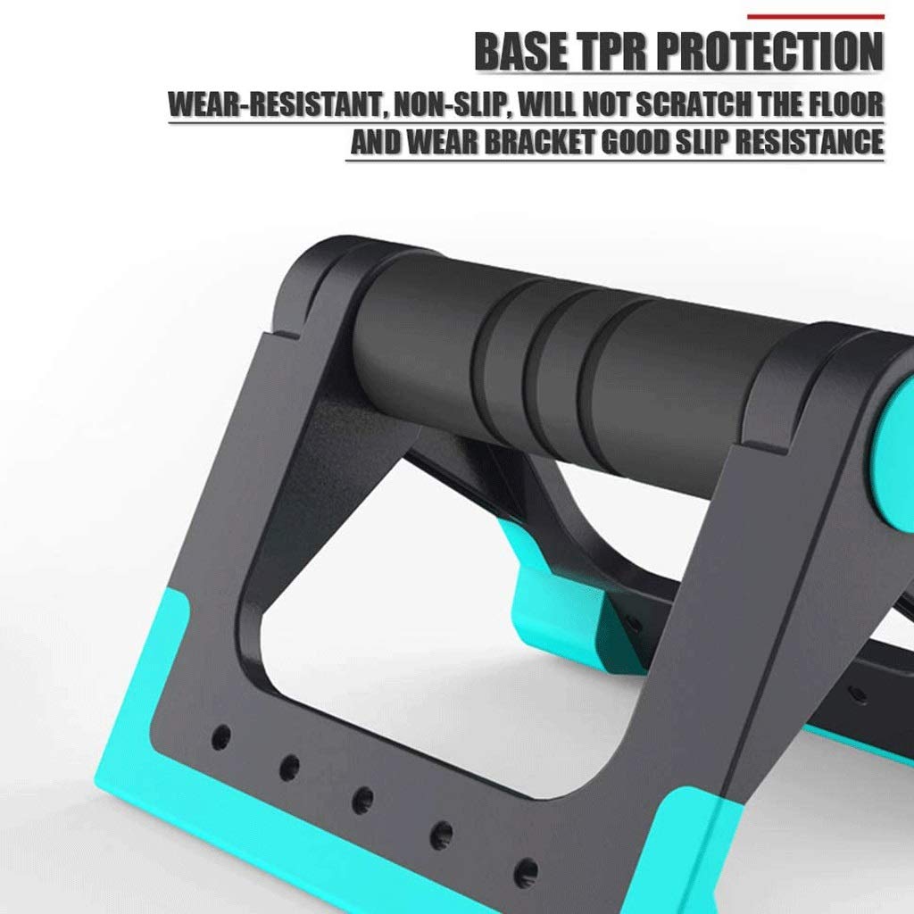 IWHBCBOIX Wheel Push Up Bars Core Strength Abdominal Trainers, AB Home Gym Fitness Equipment for Office Workout