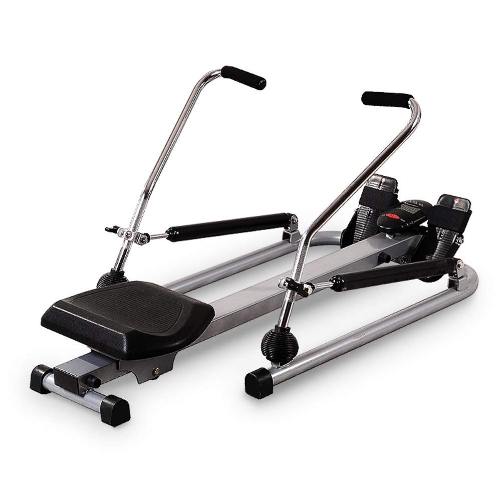 Foldable Rowing Machine with LCD Monitor