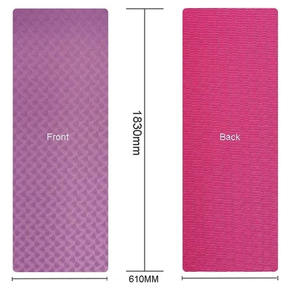 Non-Slip Exercise Yoga Mat 72×24 Inch