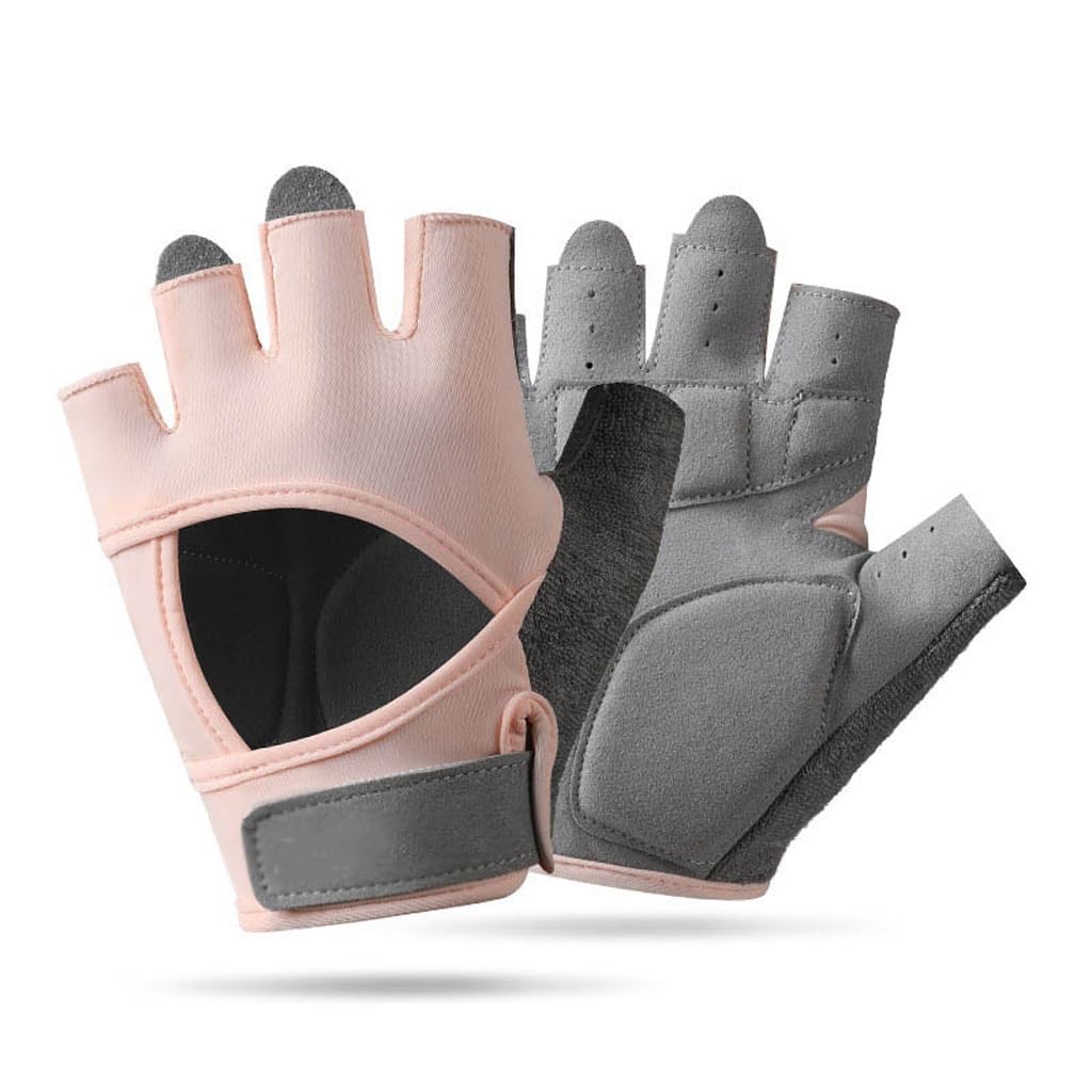 Men's Half Finger Fitness Gloves with Wrist Support