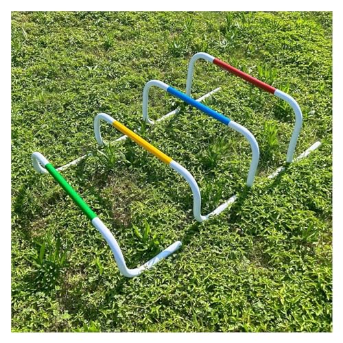 Multicolor Agility Hurdles for Speed Training