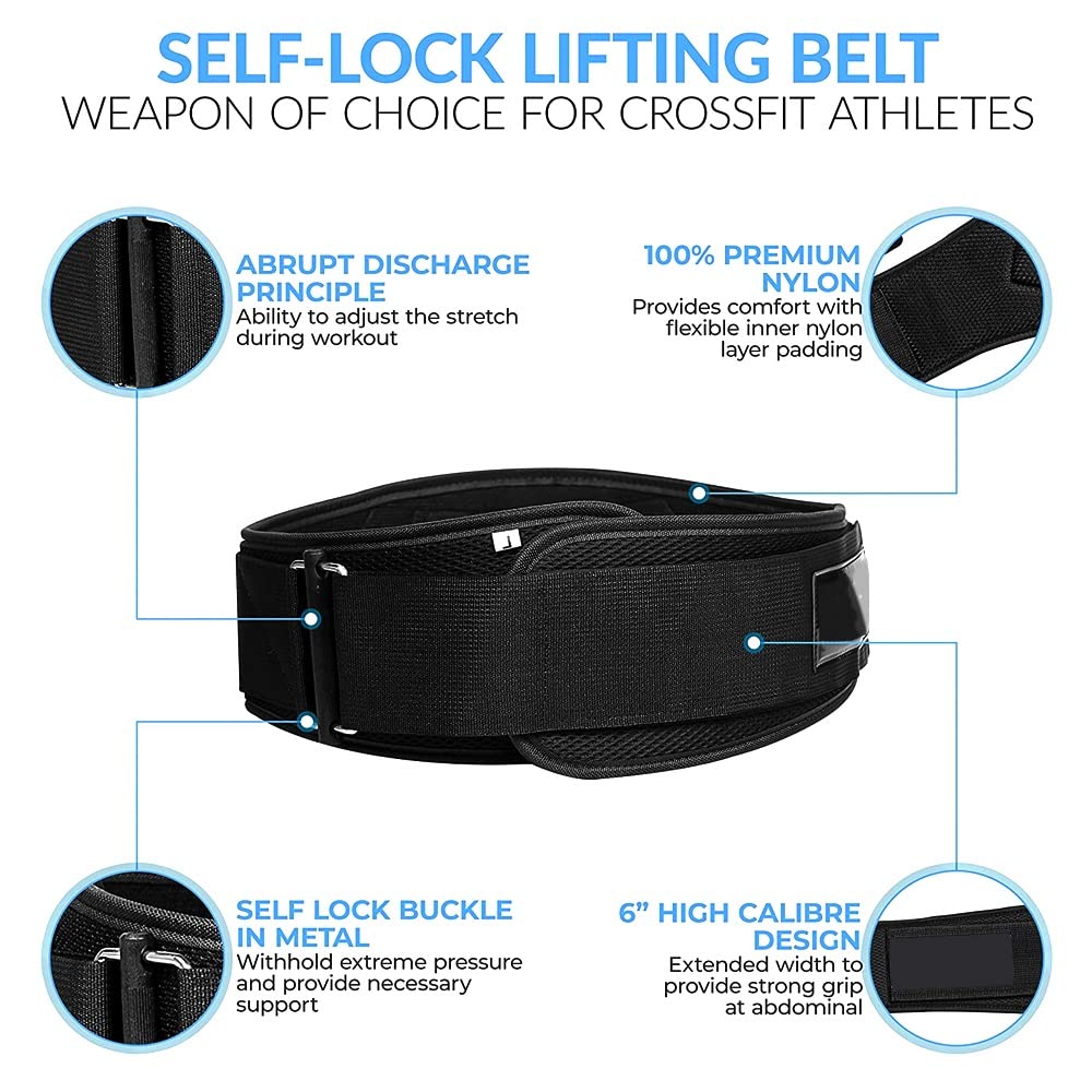 Weight Lifting Belt for Core & Lower Back Support