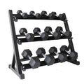 3-Tier Vertical Dumbbell Storage Rack