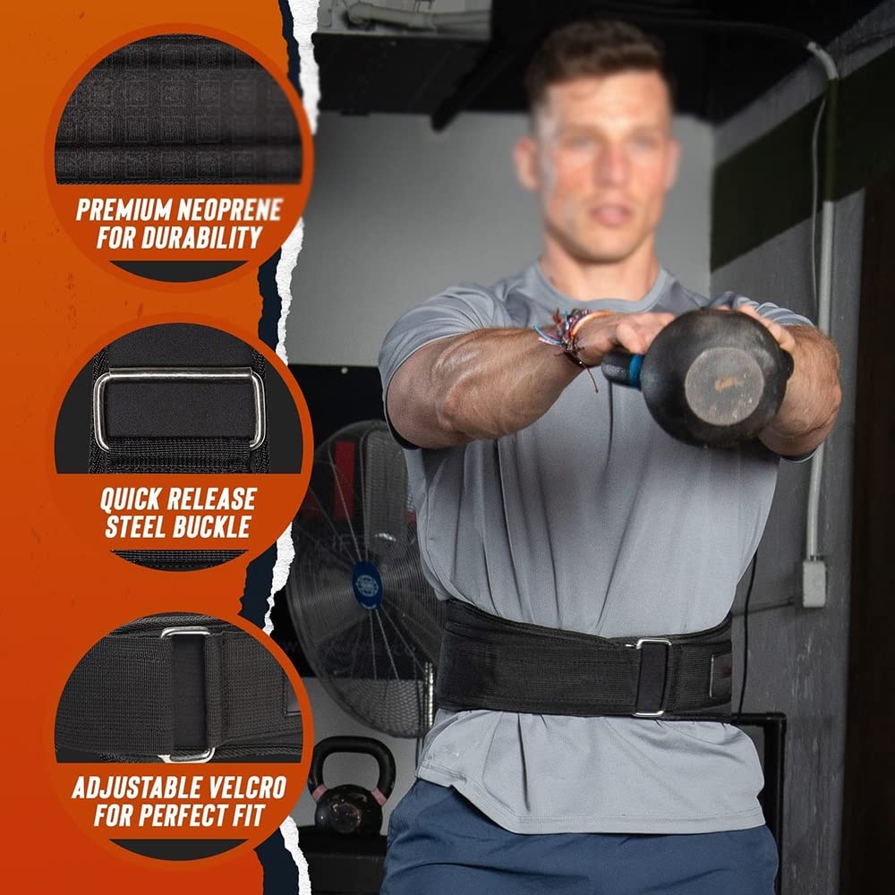 Adjustable Weightlifting Belt for Squats & Deadlifts