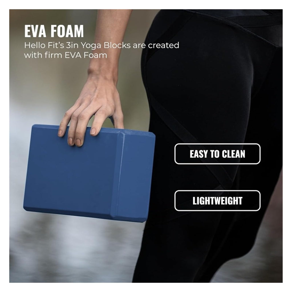 20-Pack EVA Foam Yoga Blocks 3×6×9 Inch