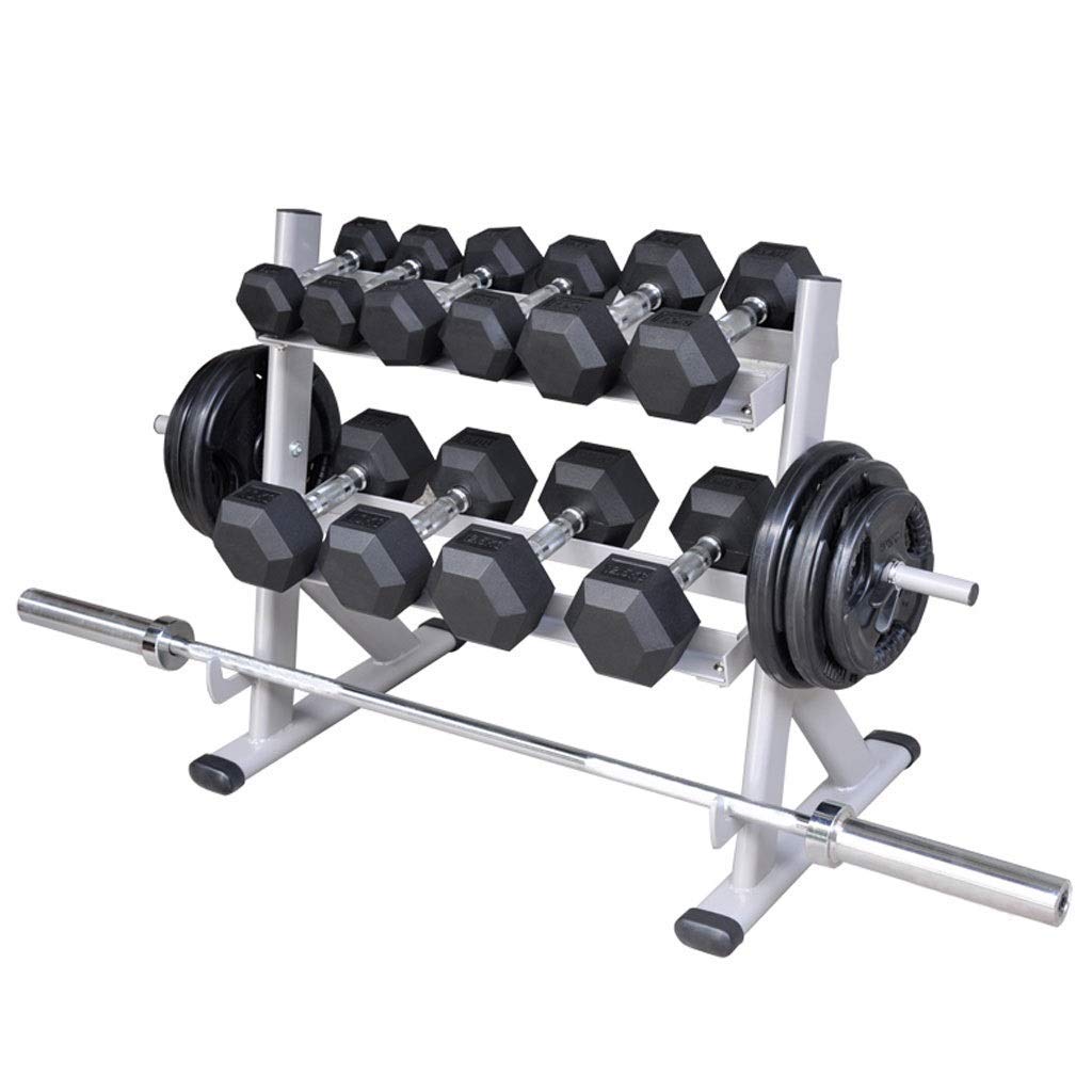2-Tier Dumbbell Storage Rack Stand