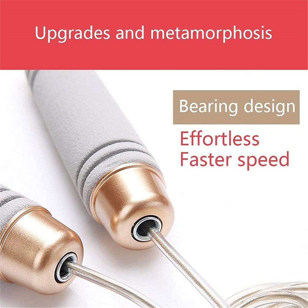 Weighted Speed Jump Rope for Fitness Training