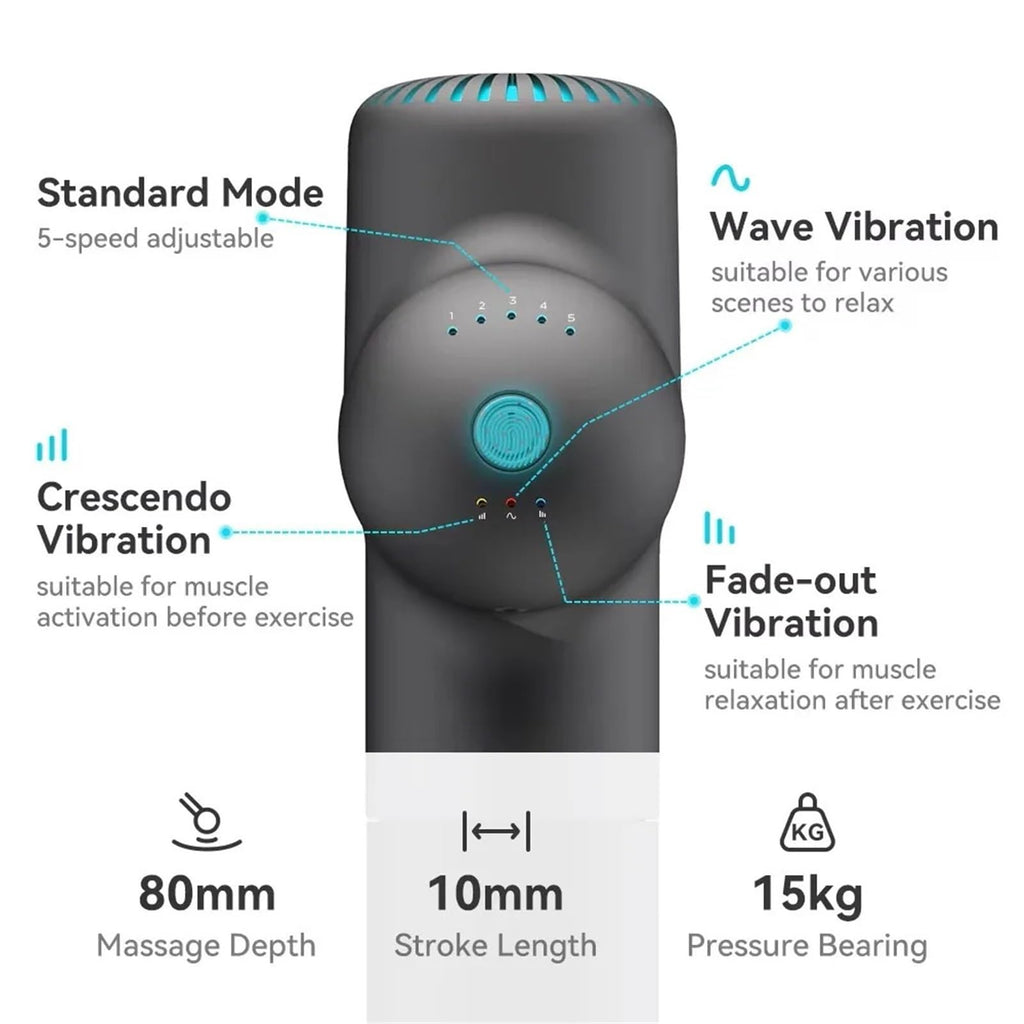 Electric Massage Gun for Muscle Relaxation & Recovery