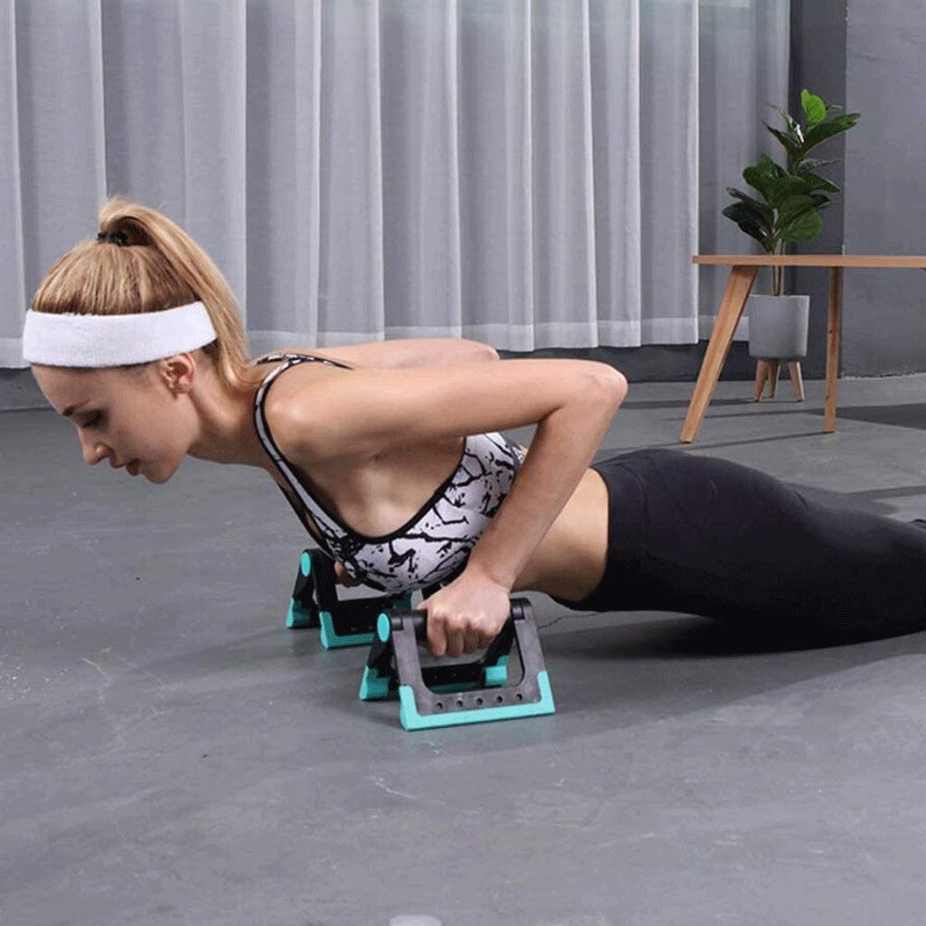 IWHBCBOIX Wheel Push Up Bars Core Strength Abdominal Trainers, AB Home Gym Fitness Equipment for Office Workout