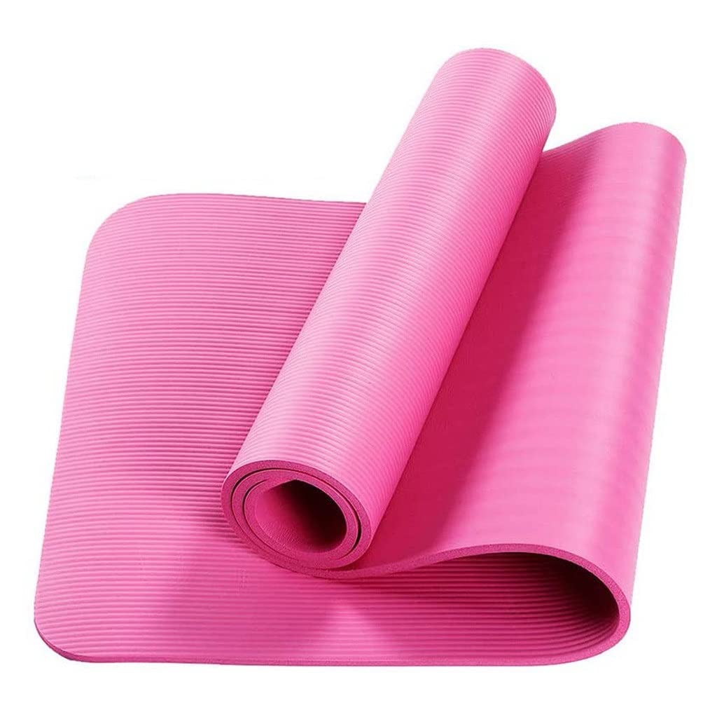 TPE Non-Slip Yoga Mat with Carry Strap 180×60cm