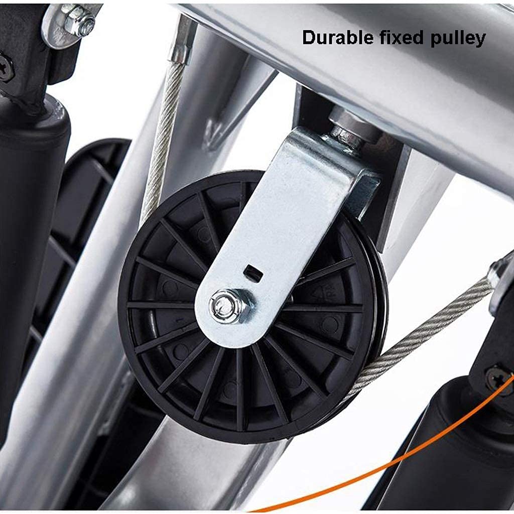 Mini Twist Stepper with Handlebar for Home Workouts