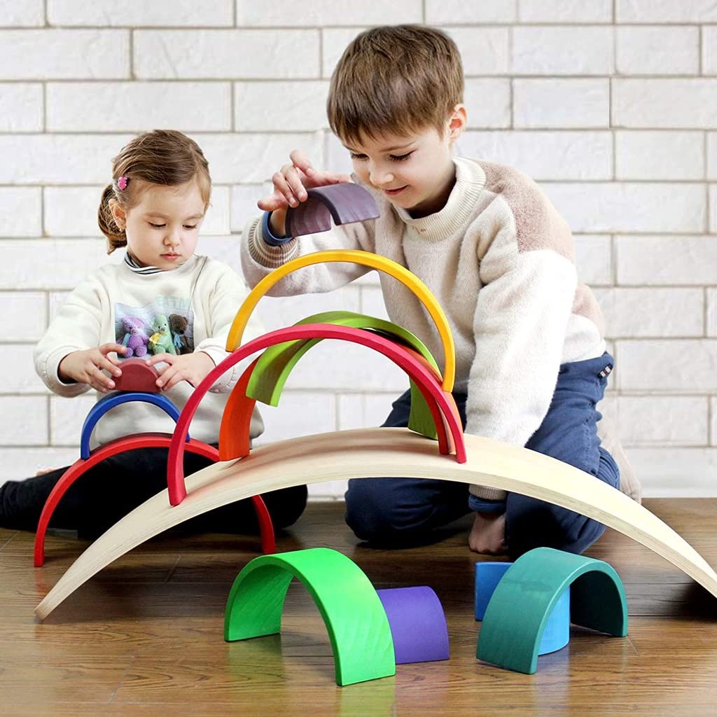 Wooden Balance Board for Core & Fitness Training