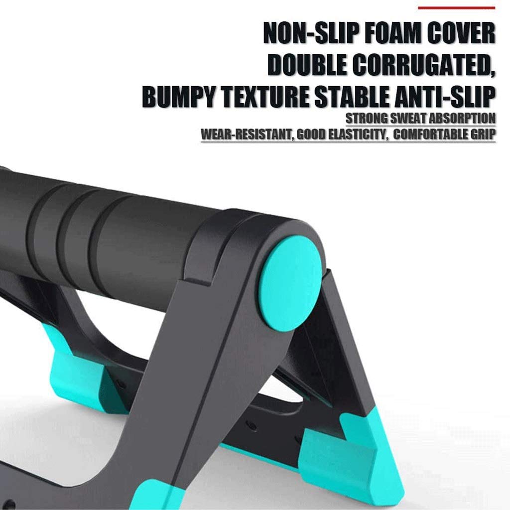 IWHBCBOIX Wheel Push Up Bars Core Strength Abdominal Trainers, AB Home Gym Fitness Equipment for Office Workout
