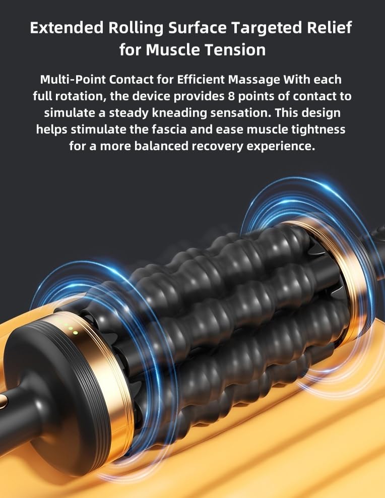 Electric Muscle Roller Stick for Deep Tissue Recovery & Relaxation