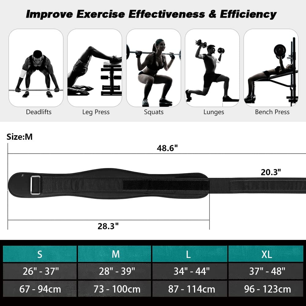 Adjustable Weightlifting Belt for Squats & Deadlifts
