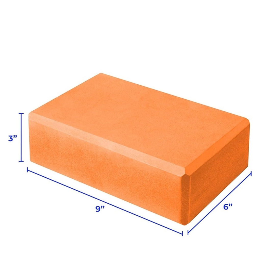 20-Pack EVA Foam Yoga Blocks 3×6×9 Inch