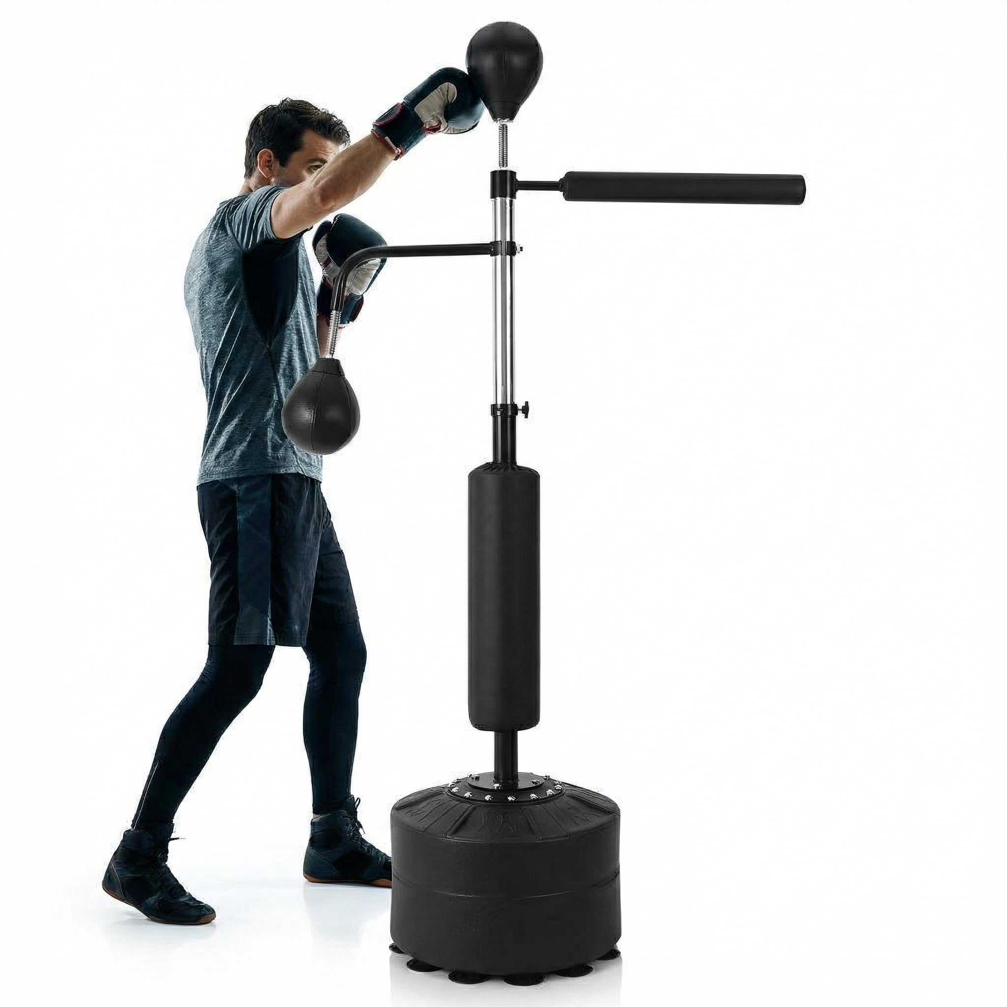 3-in-1 Freestanding Punching Bag Training Set