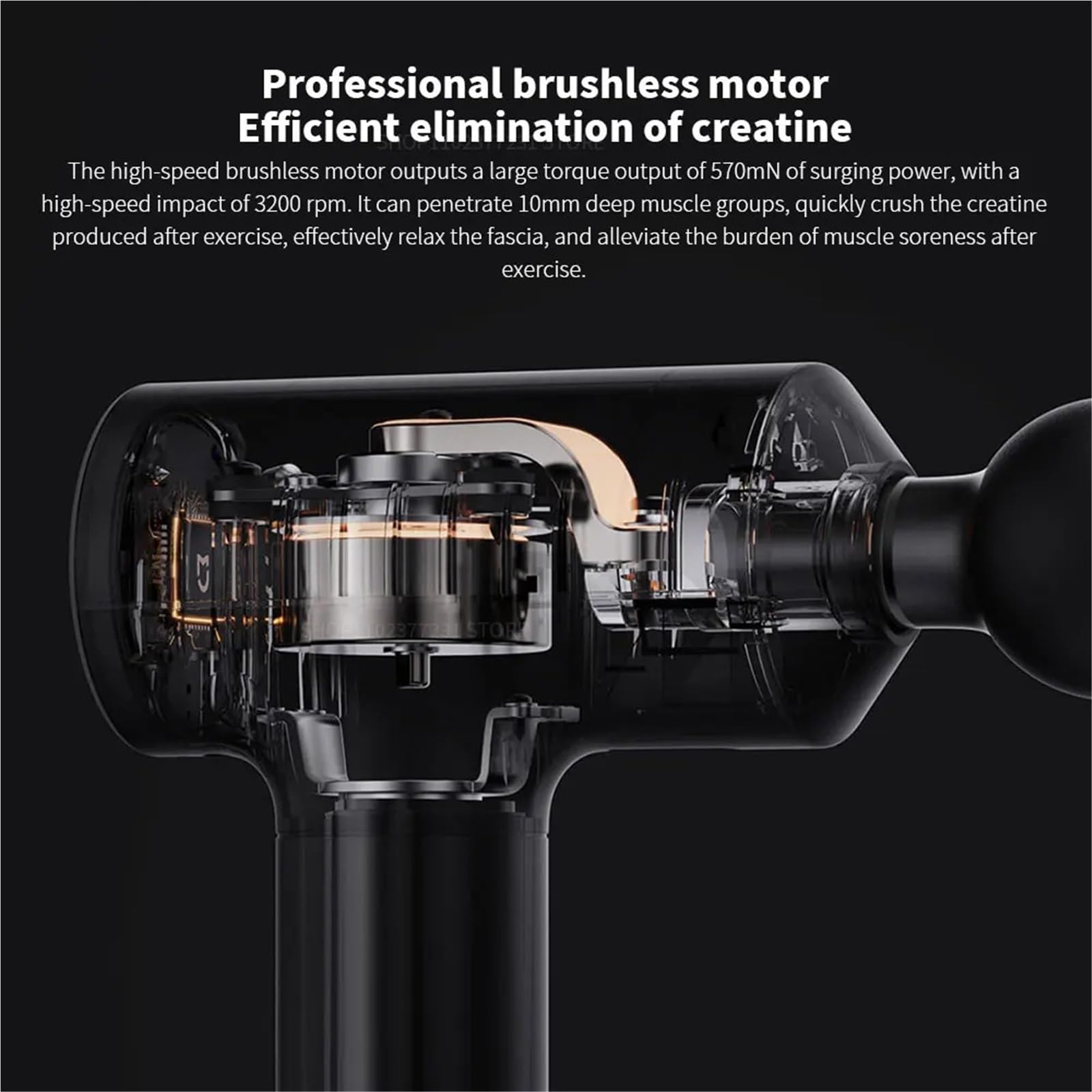 Electric Deep Tissue Massage Gun for Muscle Relief