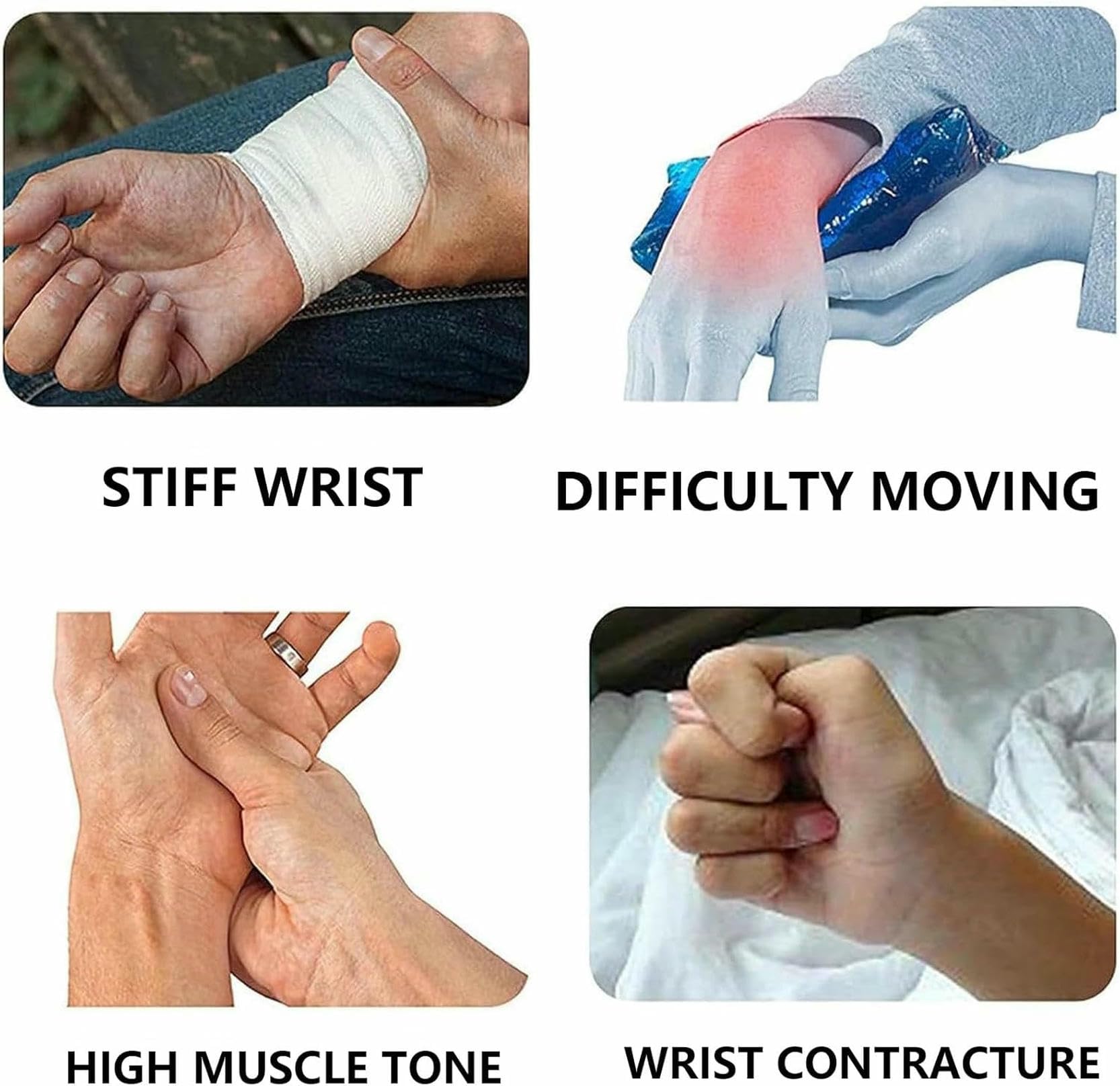 Electric Wrist Rehabilitation Trainer with Full Range Motion Support