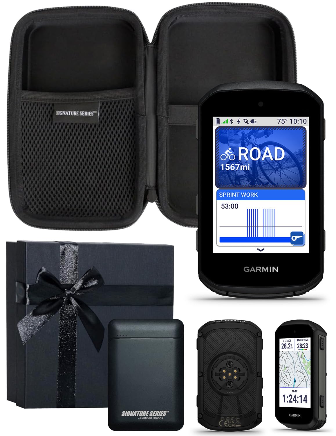 GPS Cycling Computer with Protective Hard Case