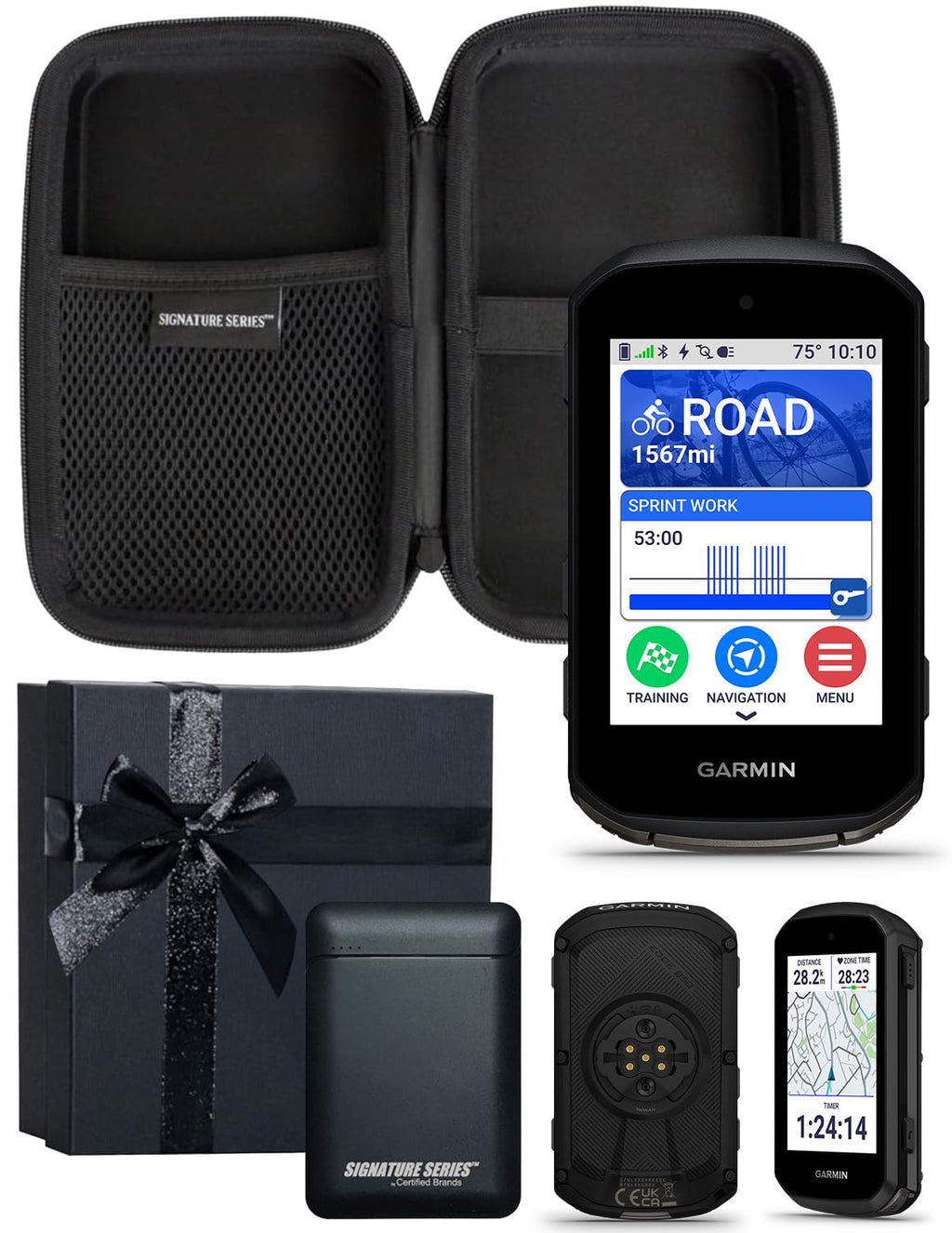 GPS Cycling Computer with Protective Hard Case