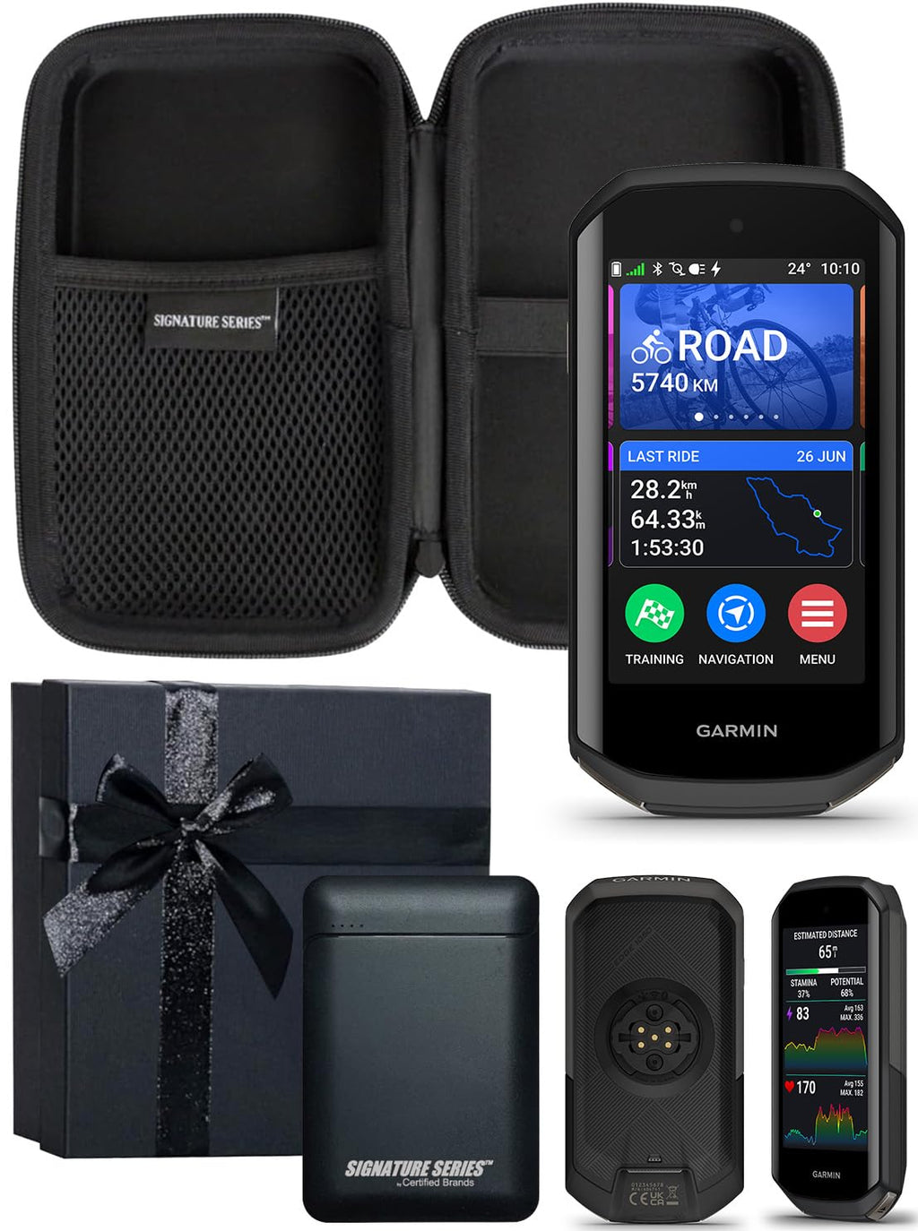GPS Cycling Computer with Protective Hard Case