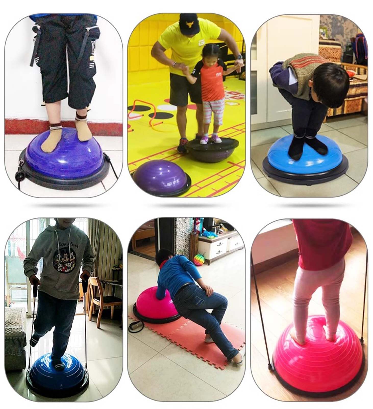 Balance Training Ball for Fitness & Stability Exercises