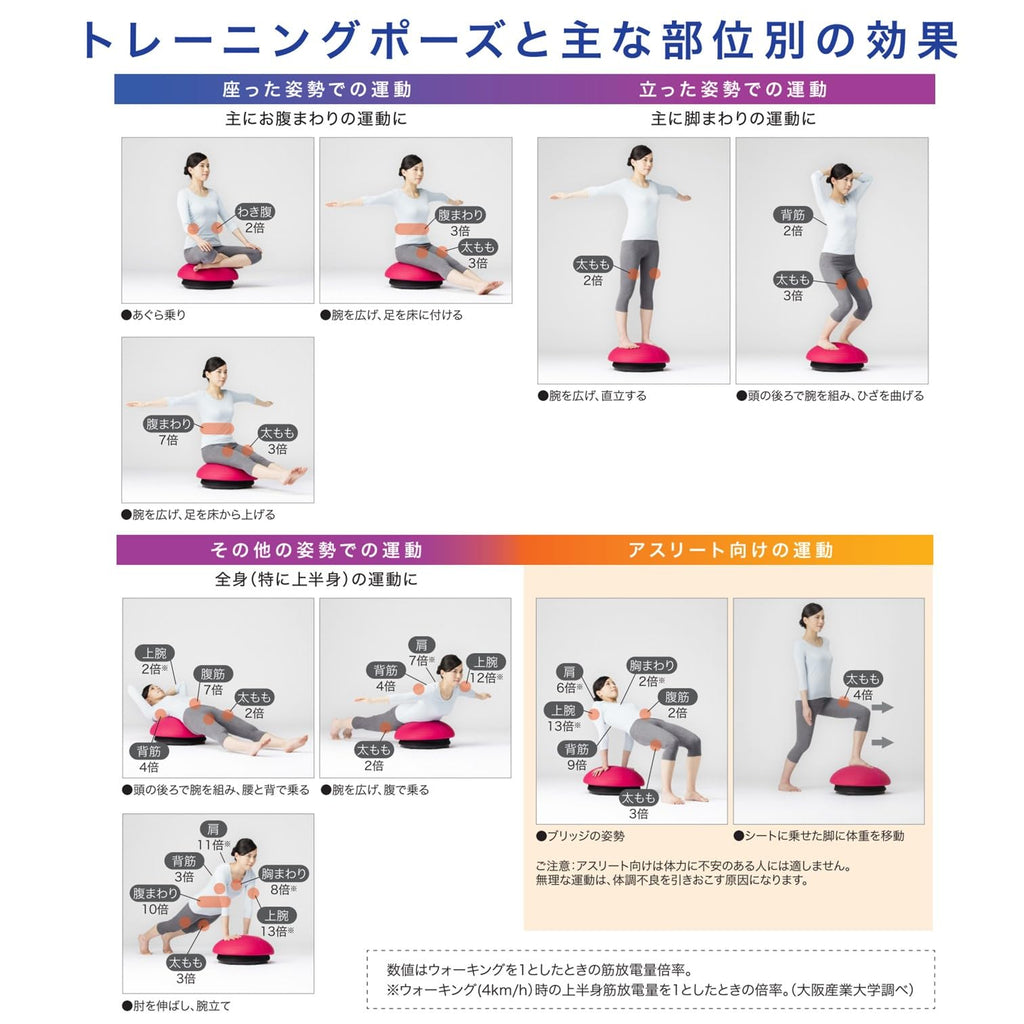 Twist Motion Balance Training Machine Blue Edition