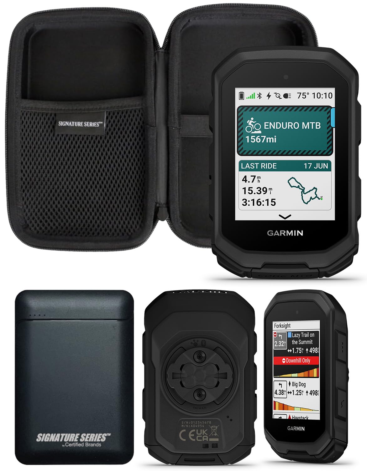 GPS Cycling Computer with Protective Hard Case