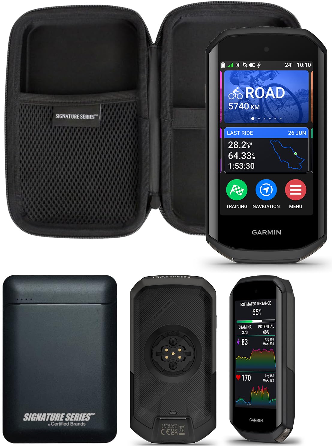 GPS Cycling Computer with Protective Hard Case