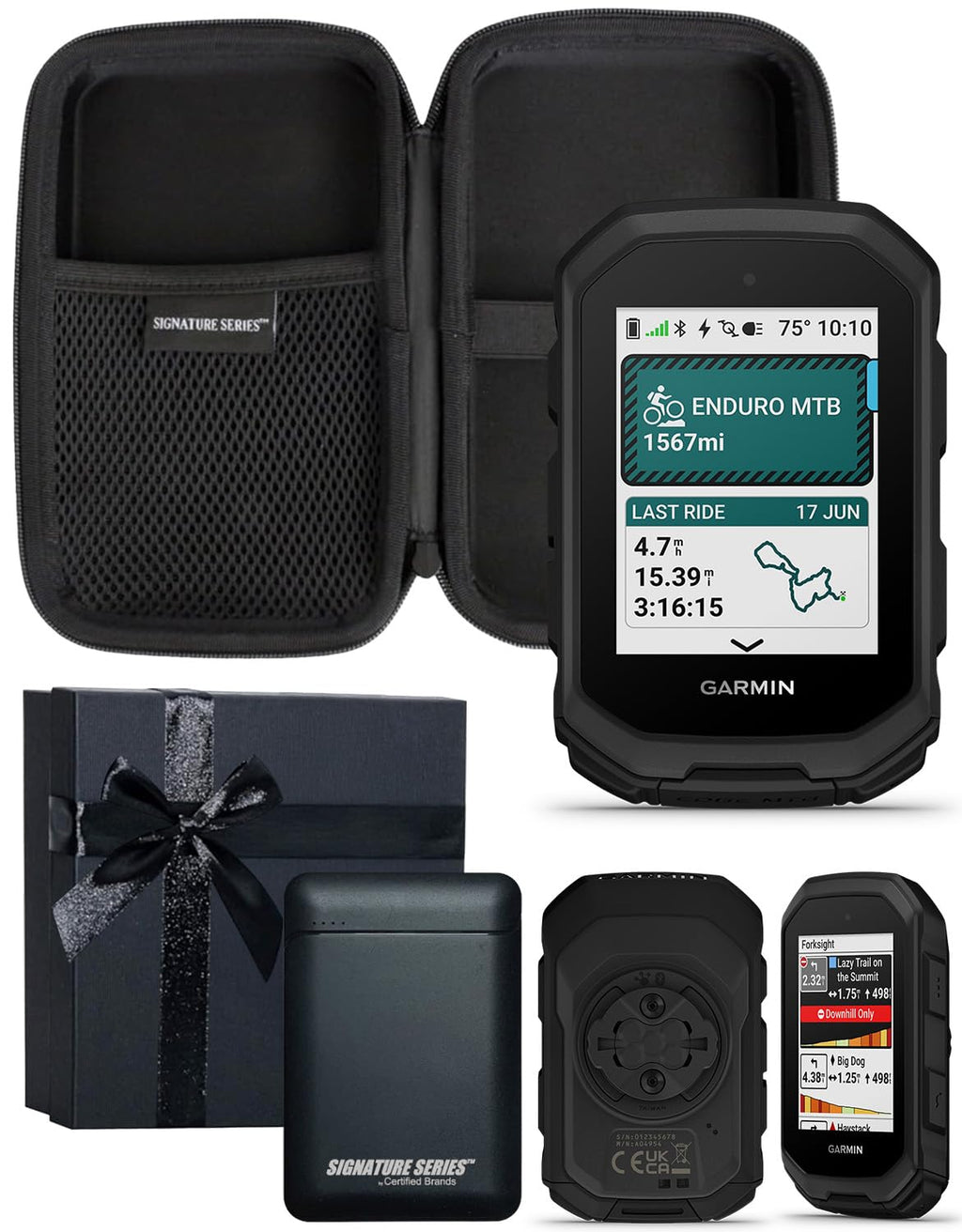 GPS Cycling Computer with Protective Hard Case