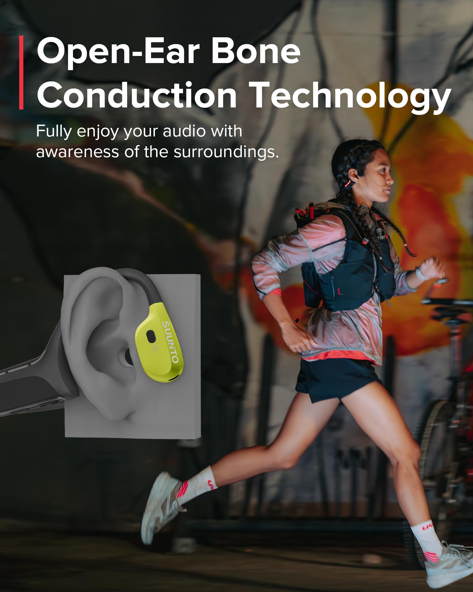 Titanium GPS Sports Watch & Bone Conduction Headphones Set